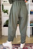 Lock Carrot Leg Trouser Khaki